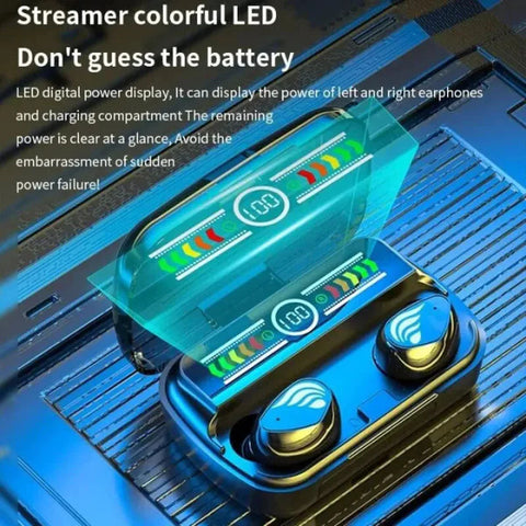 M27 Earbuds – HiFi Stereo Sound with Noise Reduction & Long Battery Life