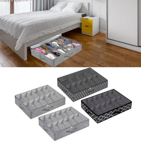 Under Bed Shoe Storage Box