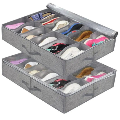Under Bed Shoe Storage Box