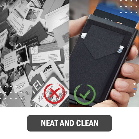 RFID Metal Smart Wallet Card Holder