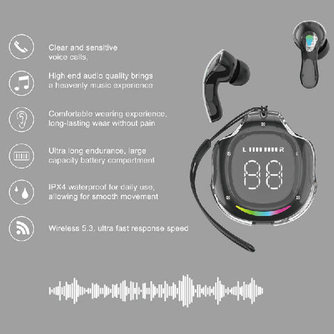 AirPods Air 40 – Premium Wireless Bluetooth Earbuds with HiFi Sound
