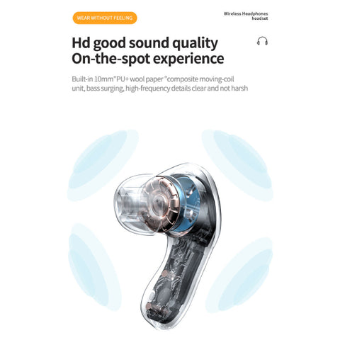 AirPods Air 40 – Premium Wireless Bluetooth Earbuds with HiFi Sound