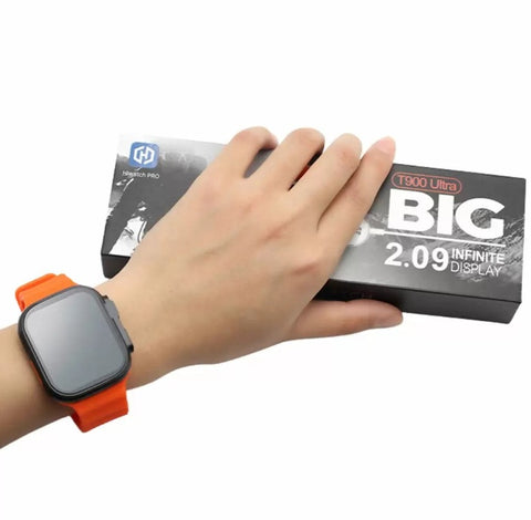 T900 Smart Watch – Bluetooth Call, Fitness Tracker & Full Touchscreen