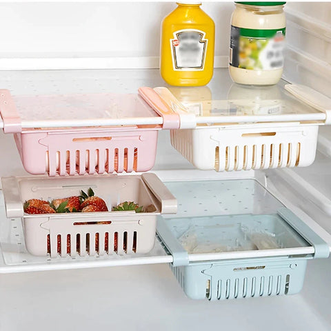 REFRIGERATOR STORAGE RACK