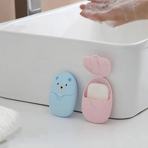 Mini Portable Disposable Travel Soap (Pack of 2)
