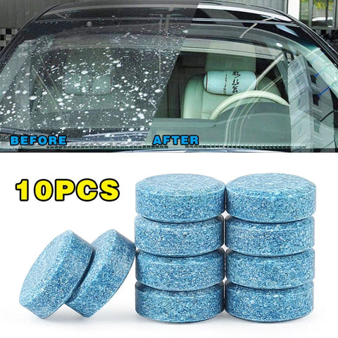 Car Windshield Cleaning Pill Effective Glass (10 PCS)