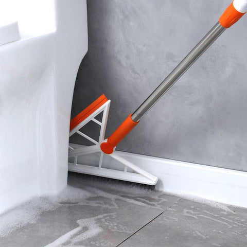 Rotatable Triangle Mop with Long Handle