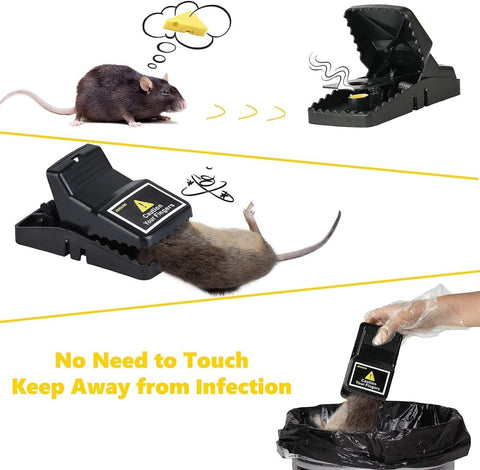 Smart Mouse Trap – Humane & Effective Rodent Catcher for Home & Office