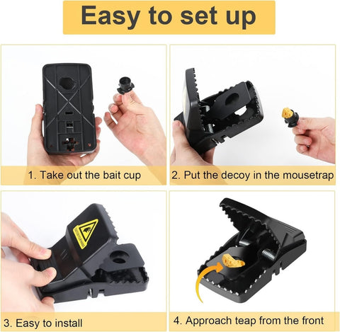 Smart Mouse Trap – Humane & Effective Rodent Catcher for Home & Office