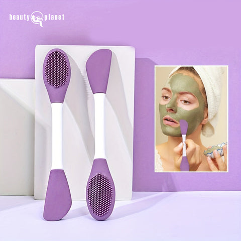 (PACK OF 2) Silicone Face Mask Brush