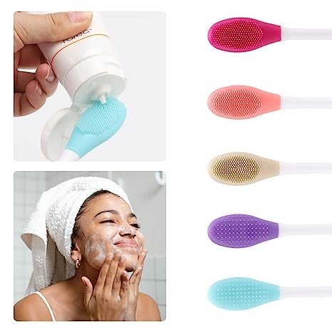 (PACK OF 2) Silicone Face Mask Brush