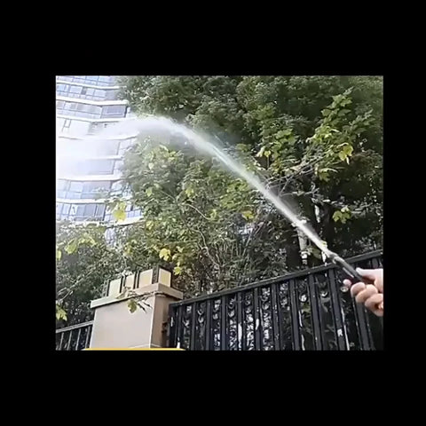 Premium Black Metal Spray Nozzle – Adjustable High-Pressure Water Jet for Car Wash & Gardening