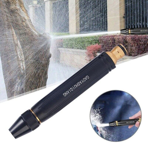 Premium Black Metal Spray Nozzle – Adjustable High-Pressure Water Jet for Car Wash & Gardening