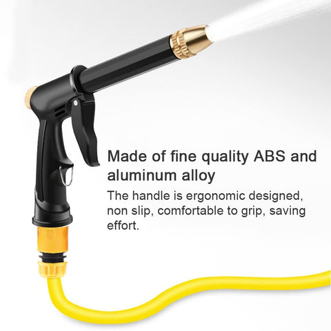 Premium Black Metal Spray Nozzle – Adjustable High-Pressure Water Jet for Car Wash & Gardening