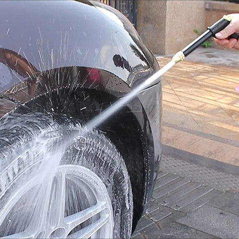 Premium Black Metal Spray Nozzle – Adjustable High-Pressure Water Jet for Car Wash & Gardening