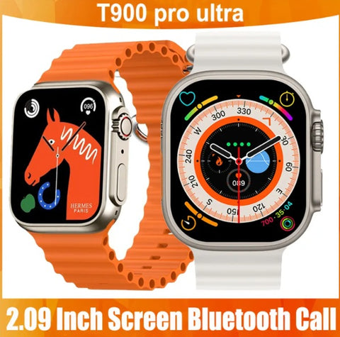 T900 Smart Watch – Bluetooth Call, Fitness Tracker & Full Touchscreen