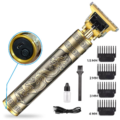 T9 Hair Trimmer – Professional Cordless Rechargeable Grooming Clipper for Men