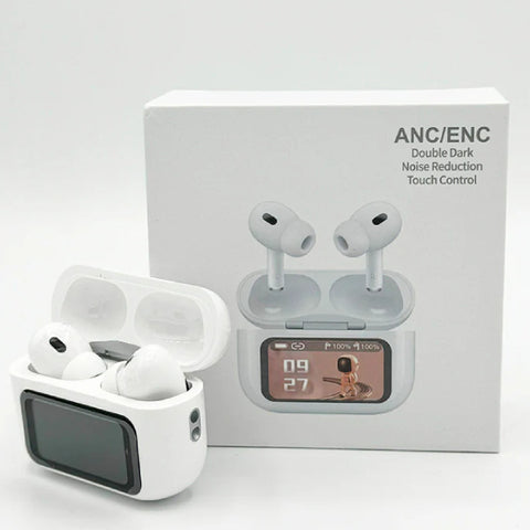 A9 Pro AirPods – Wireless Bluetooth Earbuds with HiFi Sound & Touch Control
