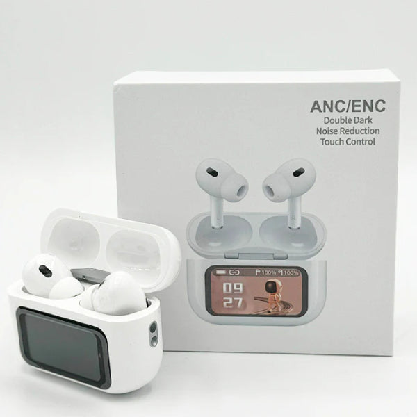 A9 Pro AirPods – Wireless Bluetooth Earbuds with HiFi Sound & Touch Control