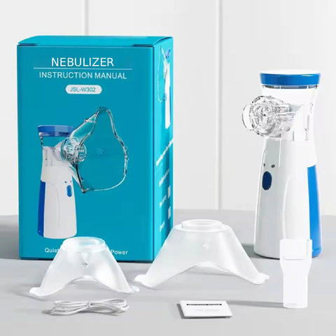 Portable Mesh Nebulizer – Ultrasonic Inhaler for Home & Travel Use